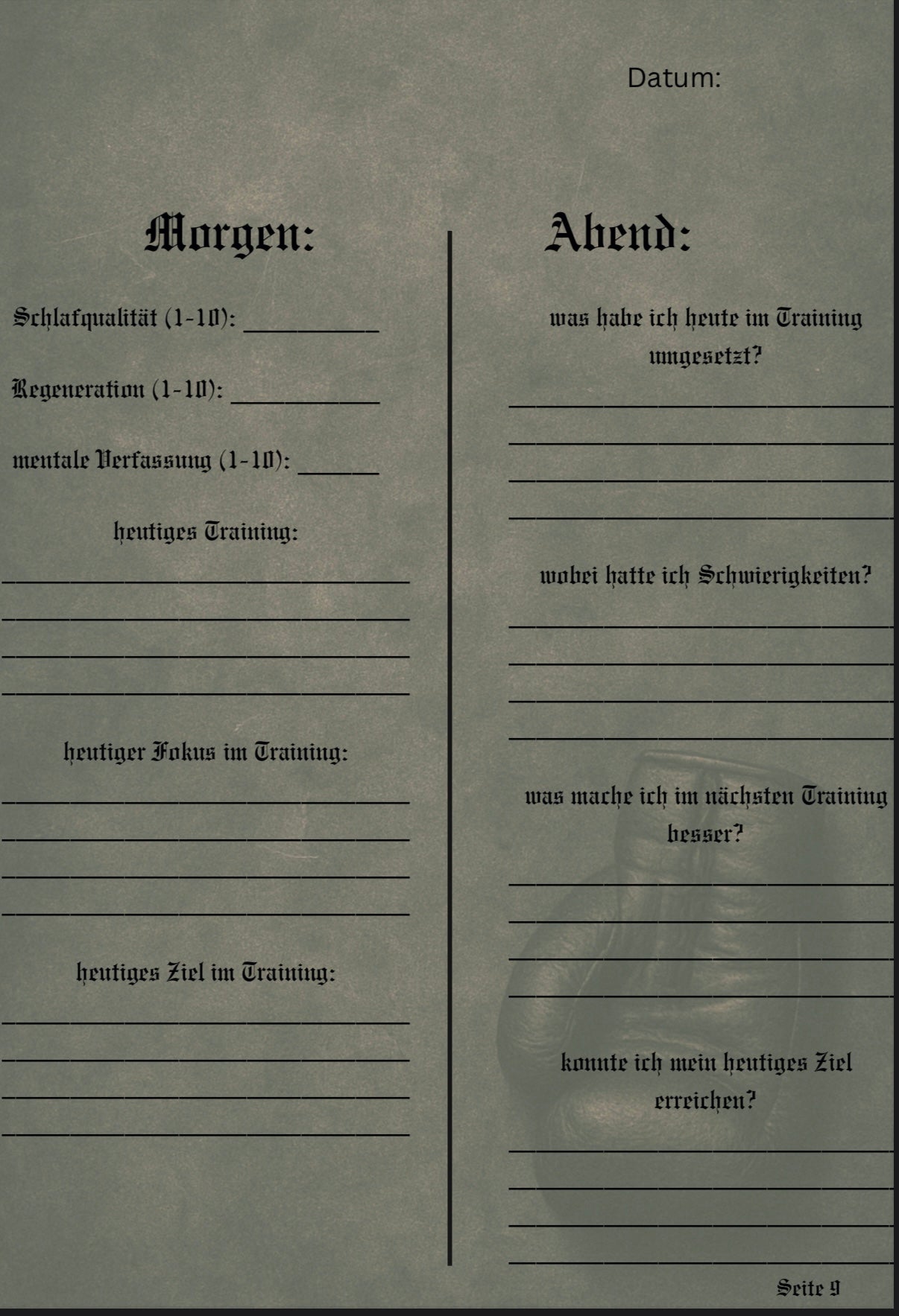 High Performance Fighter Journal